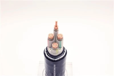 N2XRY Wielordzeniowy kabel pancerny w izolacji PVC z izolacją XLPE